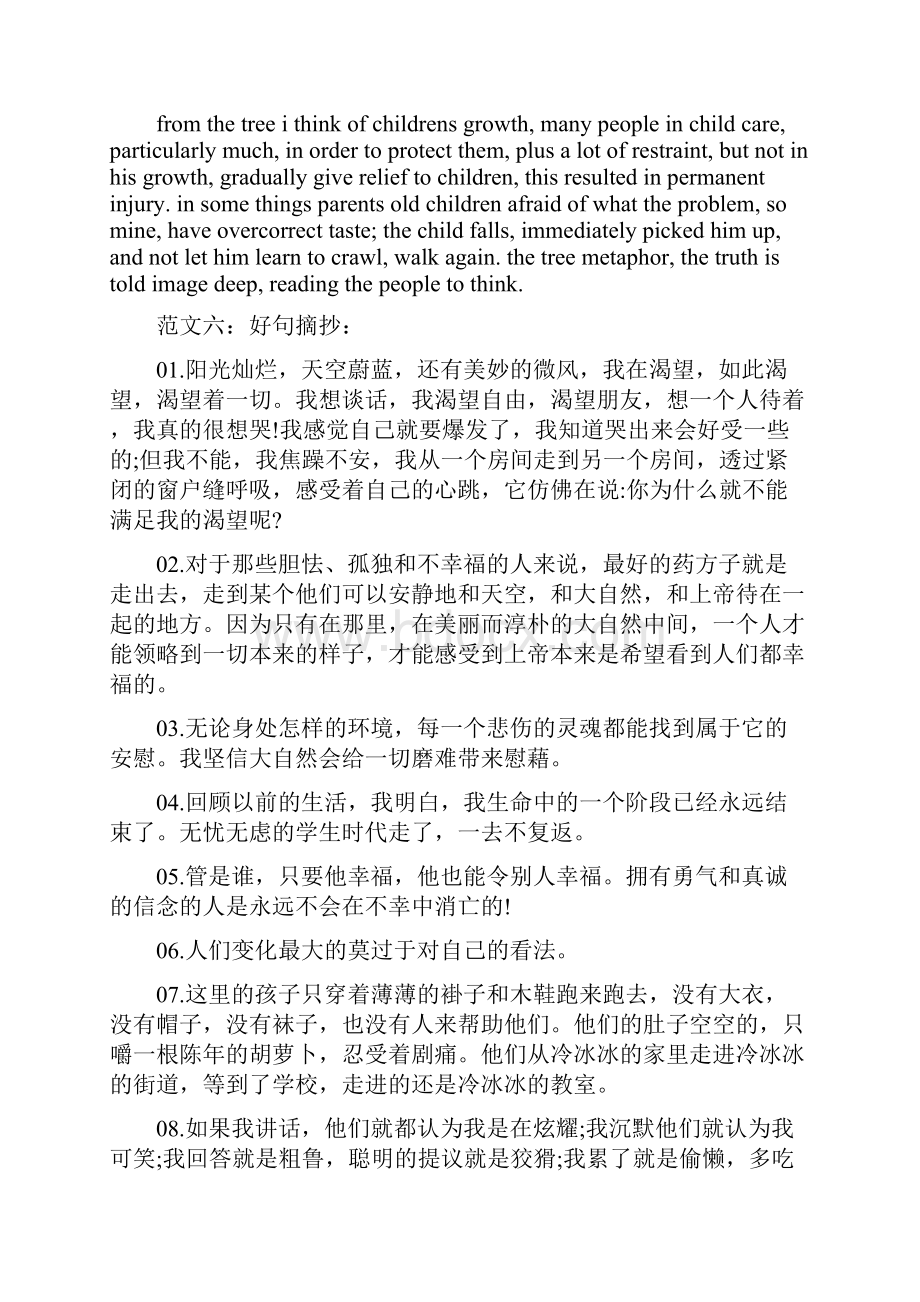 阅读笔记摘抄加感悟.docx_第2页