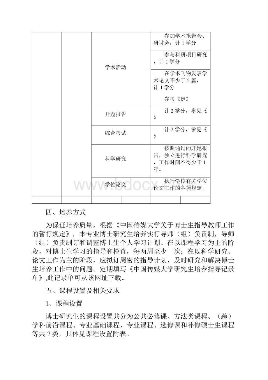 电影学博士研究生培养方案.docx_第3页