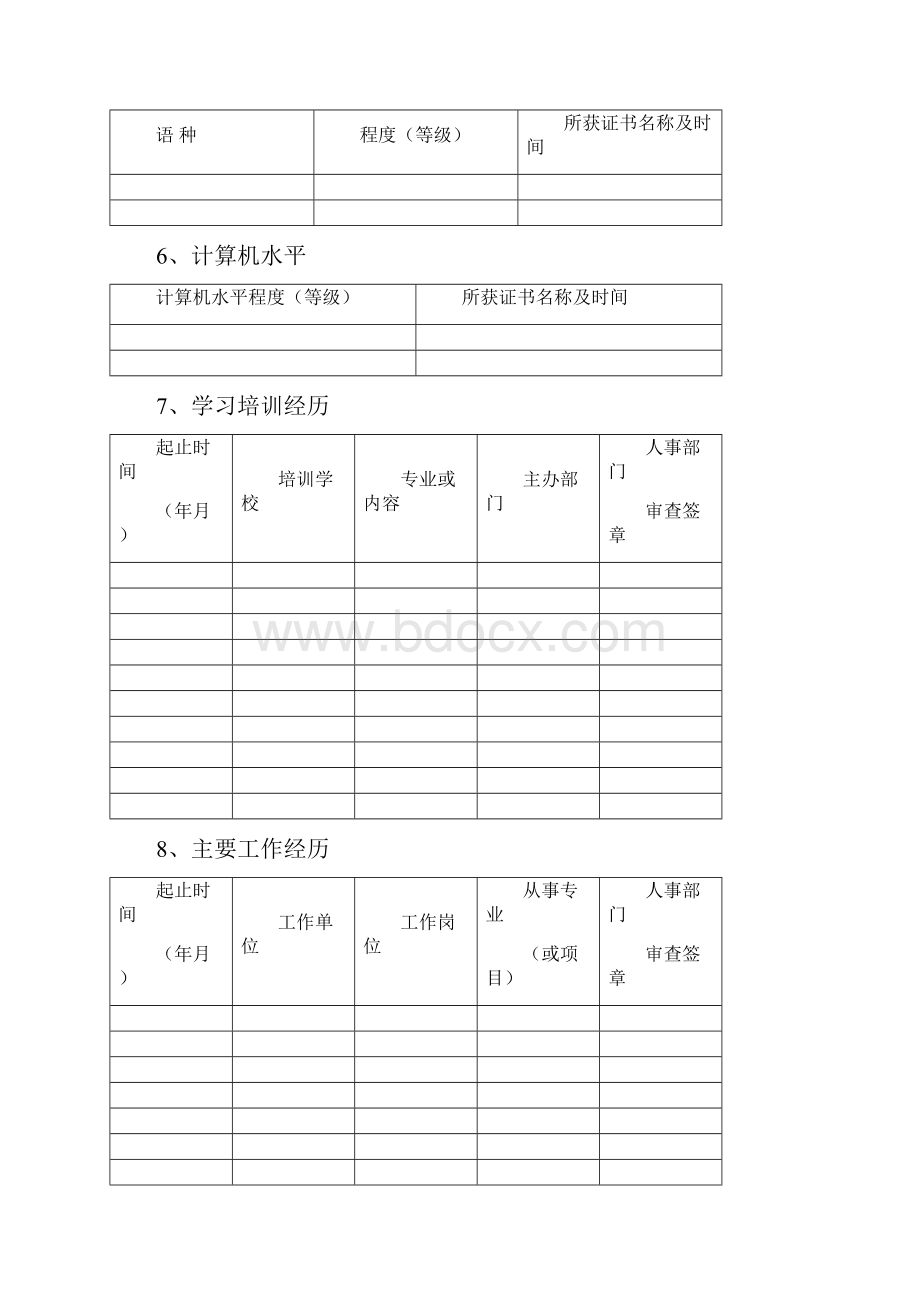 专业技术职务任职资格认定表doc.docx_第3页