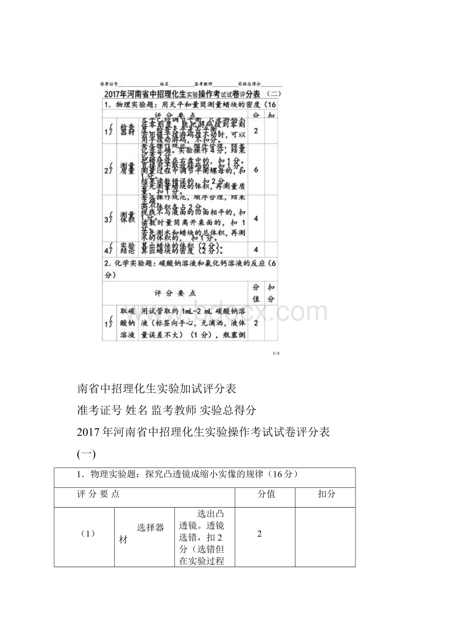 河南省中招理化生实验加试评分表.docx_第2页