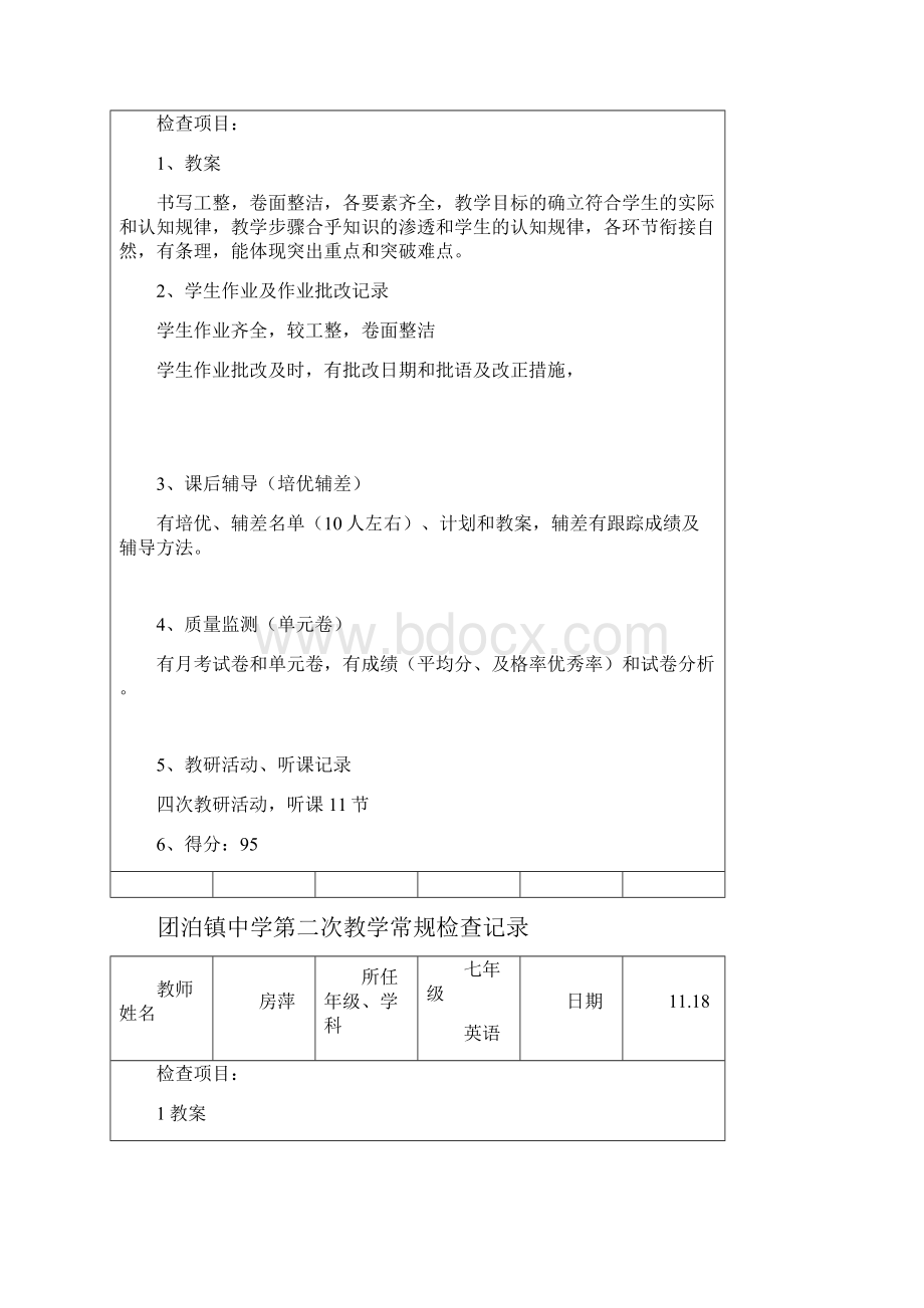 教学常规检查记录.docx_第2页