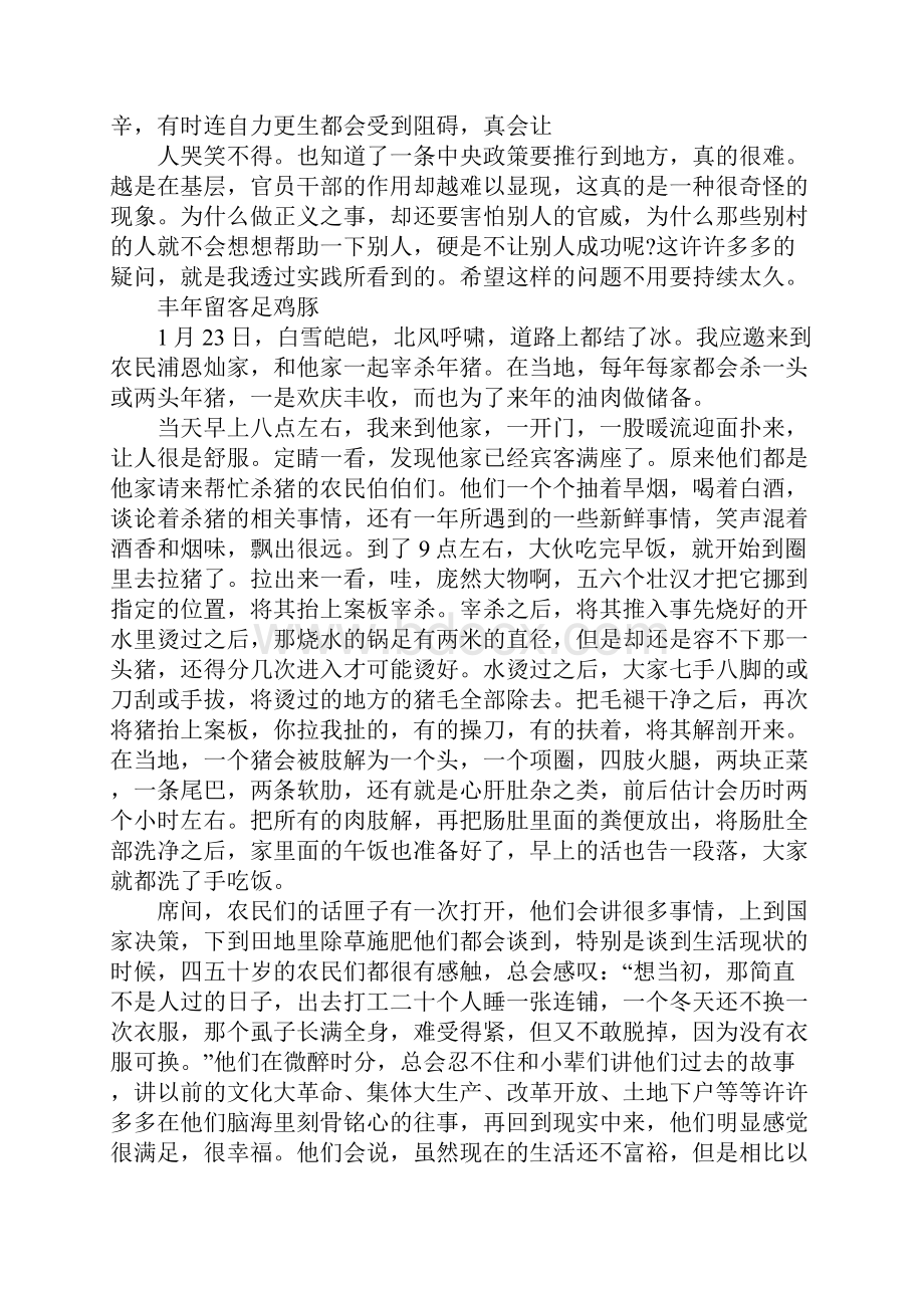 寒假农村社会实践报告1.docx_第3页