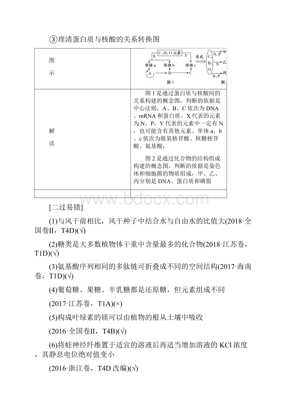 届 二轮复习细胞 教案适用全国.docx_第3页