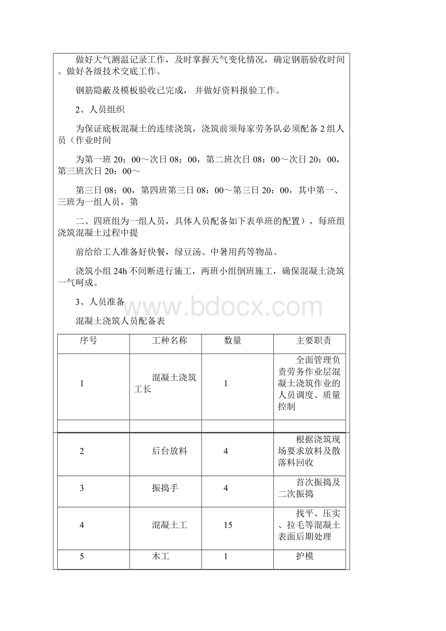 筏板基础大体积混凝土施工技术交底.docx_第3页