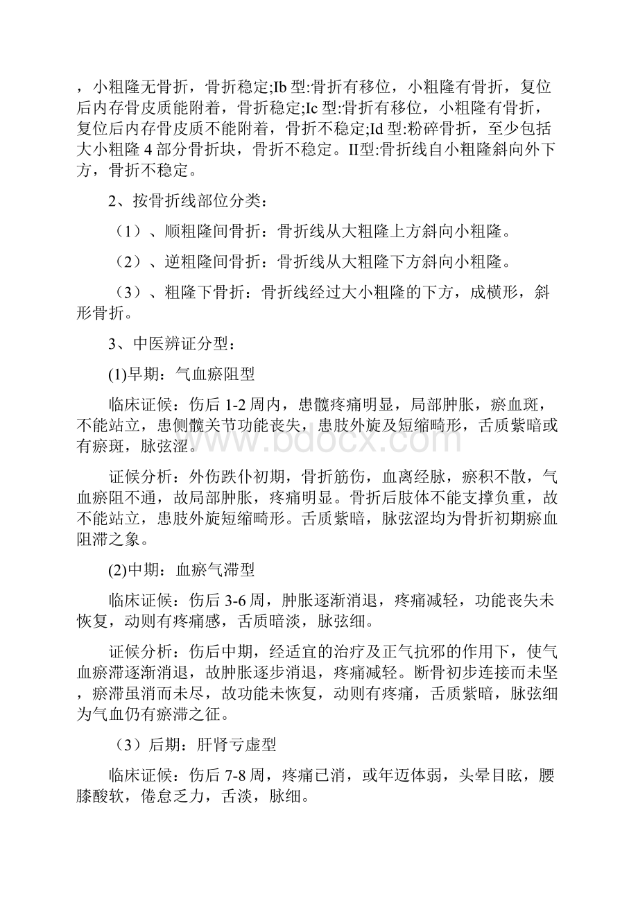 屏山县中医医院骨伤科优势病种诊疗方案.docx_第2页