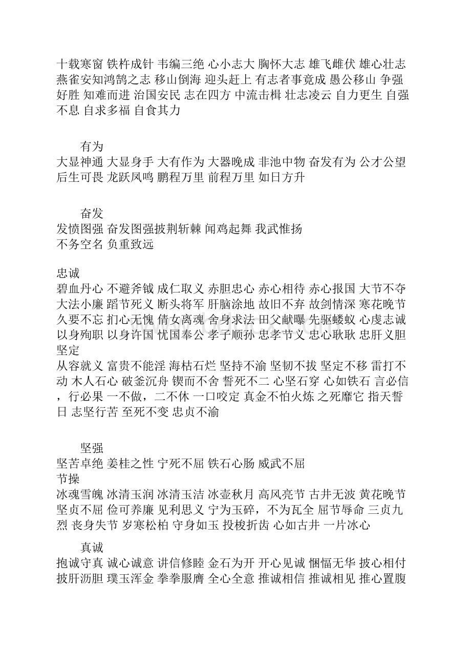 形容人的词语和成语之欧阳计创编.docx_第3页