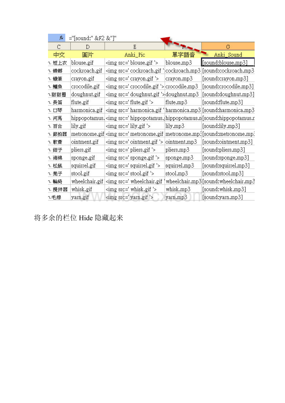 AnkiAnkidroid如何批量汇入单词.docx_第3页