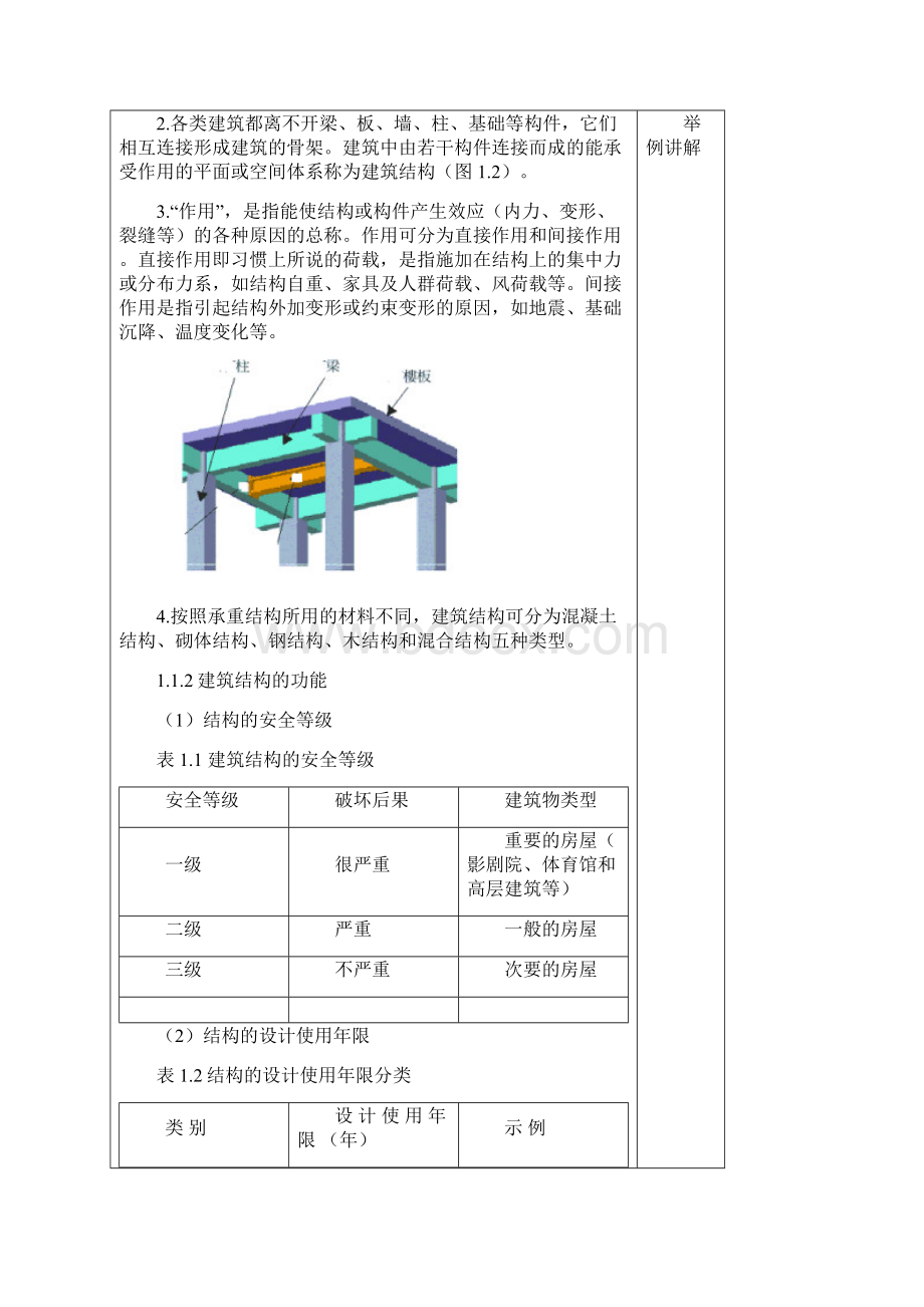 建筑力学与结构教案设计一.docx_第2页