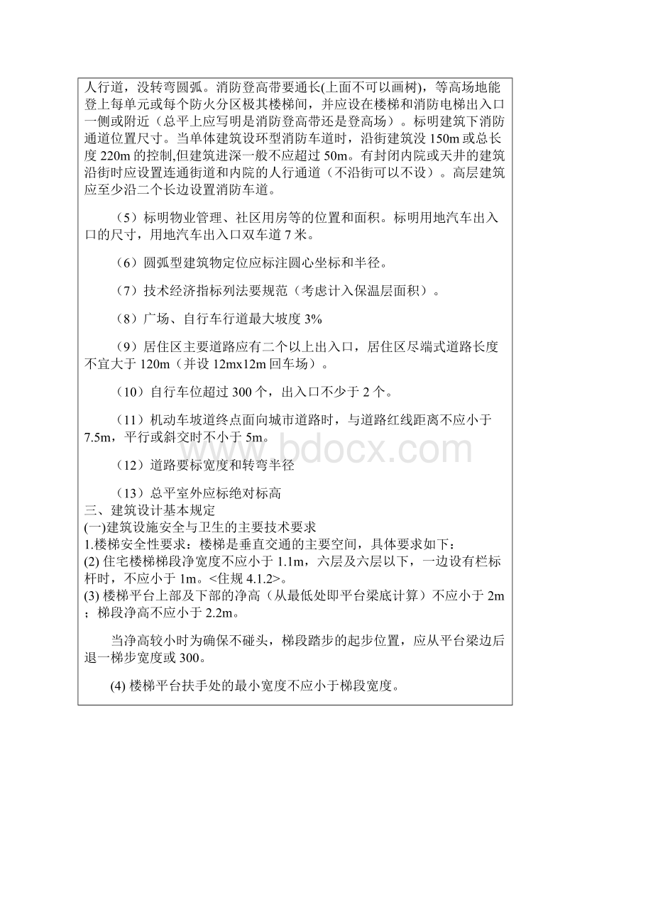 建筑设计注意事项要点.docx_第2页