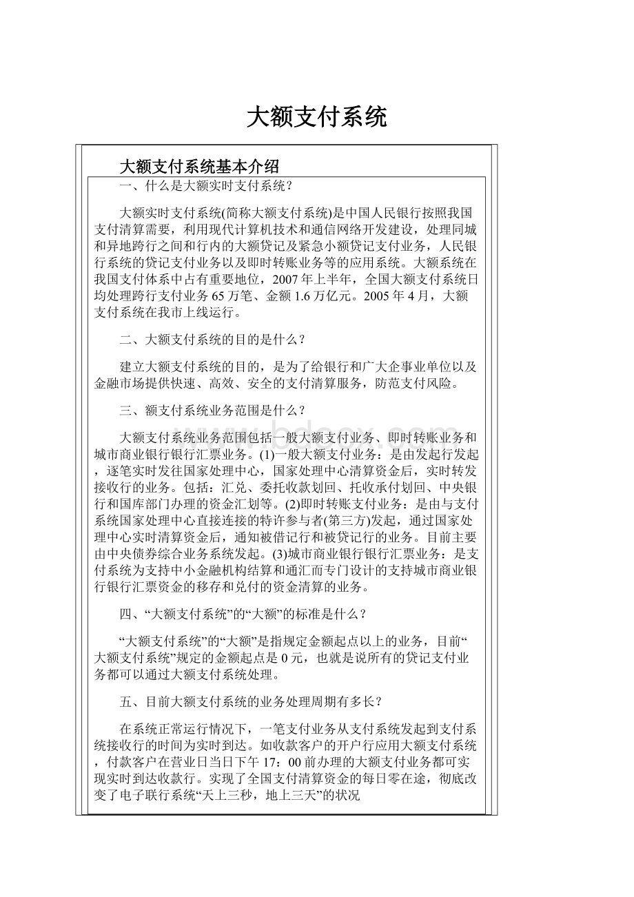 大额支付系统.docx_第1页