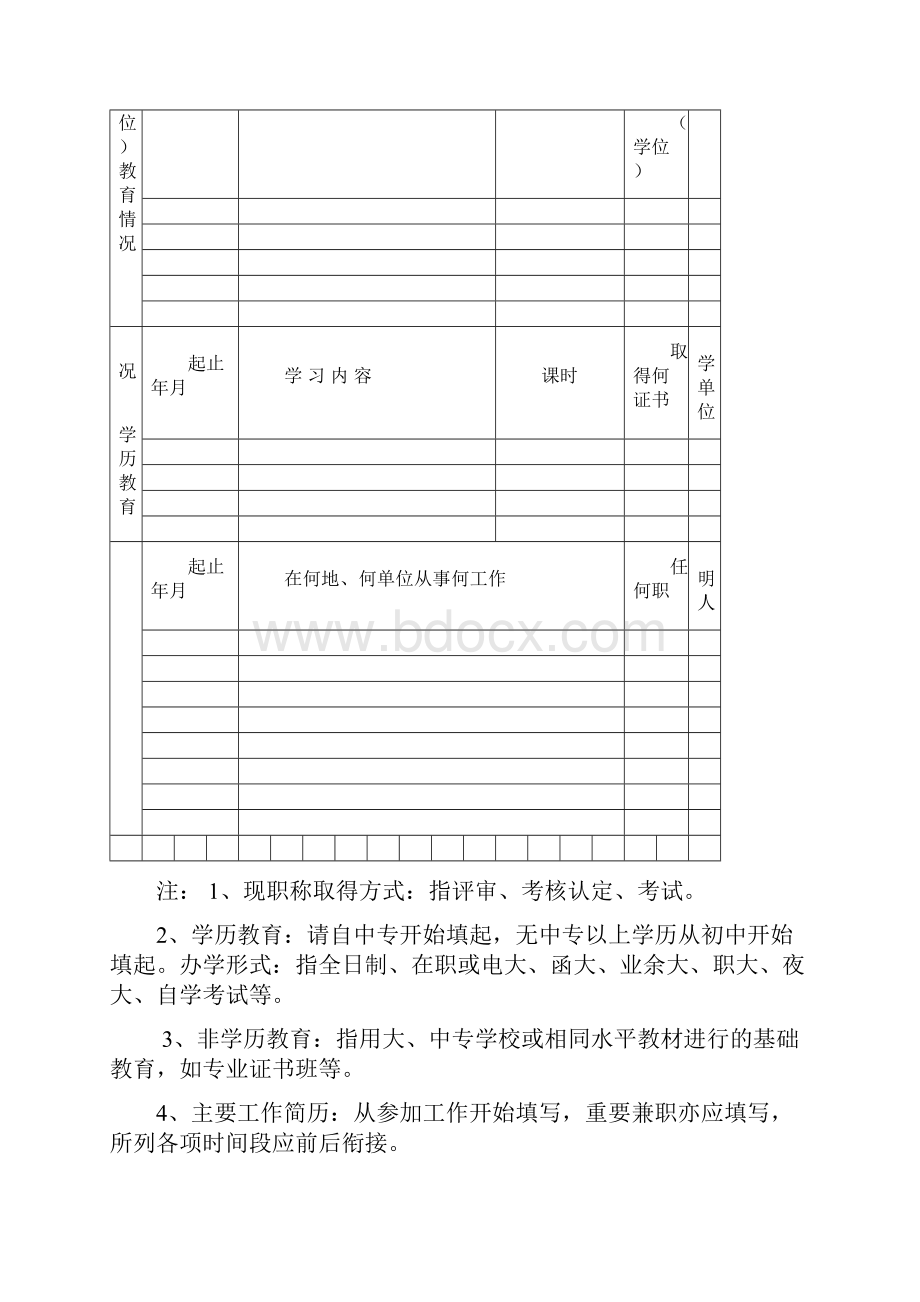 广东省职称评审表.docx_第3页