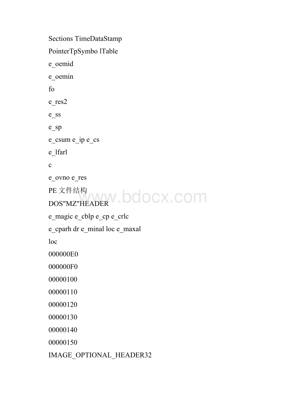 PE文件结构详解对照《加密与破解》第十章.docx_第2页