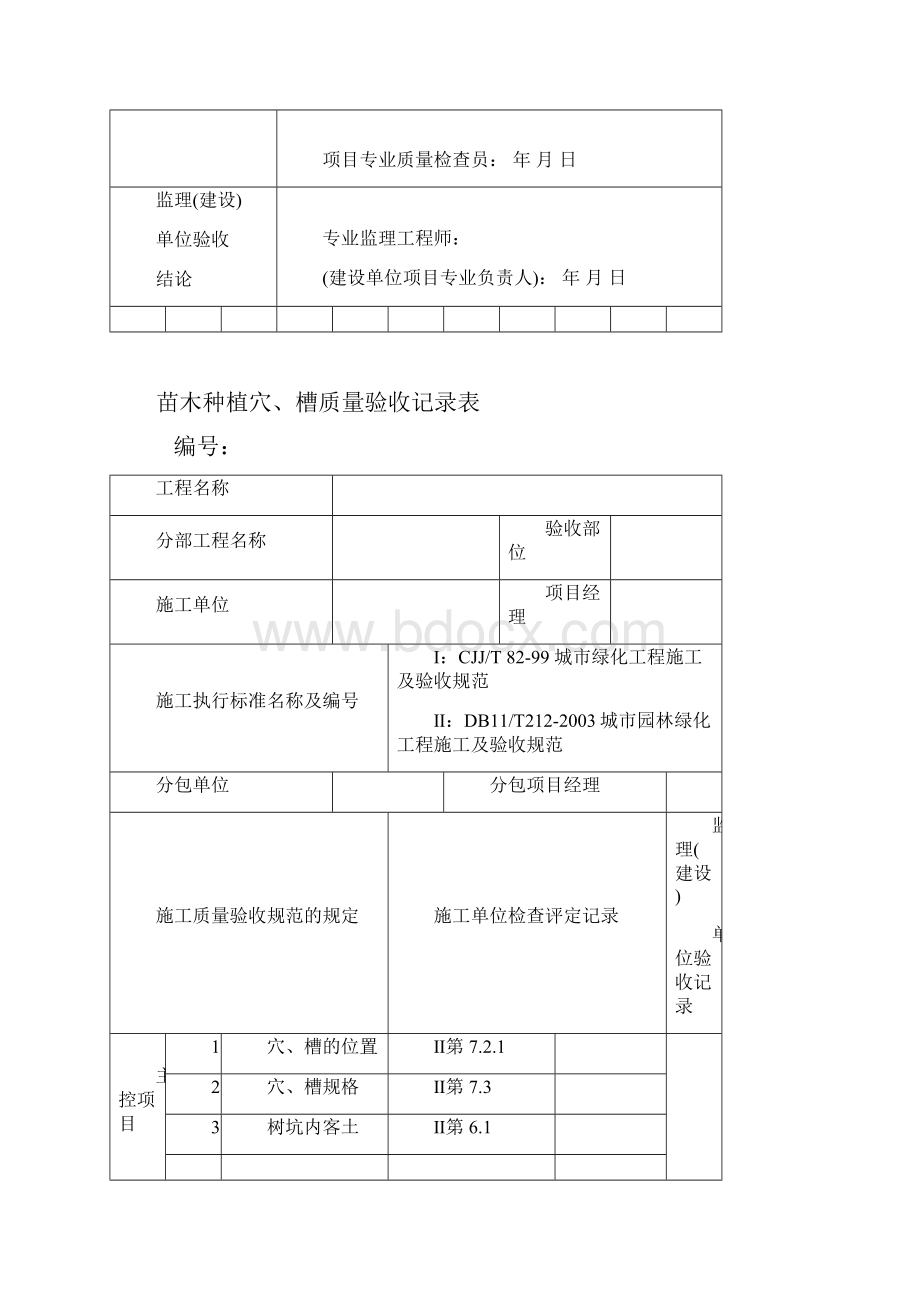 园林绿化工程验收表格.docx_第2页