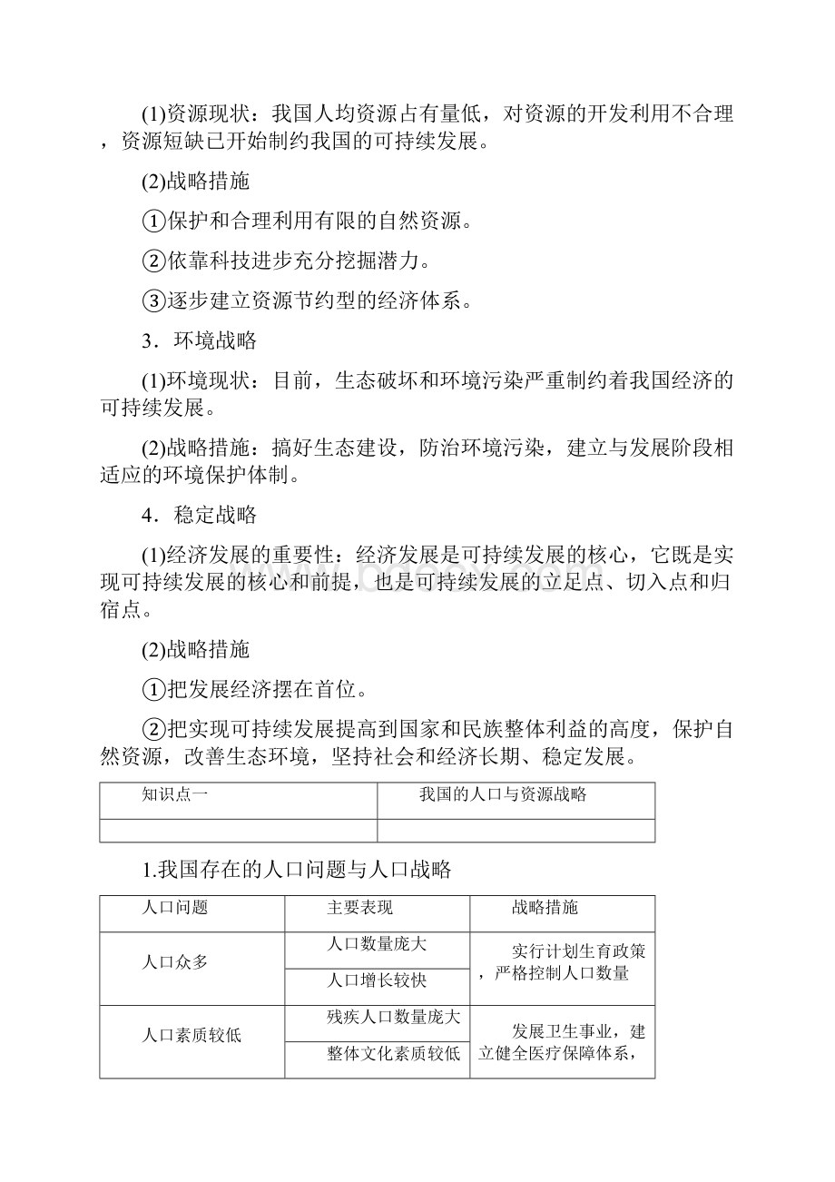 学年高中地理第二单元走可持续发展之路第三节中国可持续发展之路习题鲁教版必修3.docx_第2页