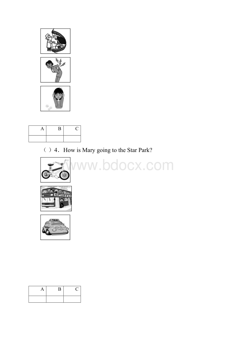 初中毕业生学业考试模拟英语试题二.docx_第3页