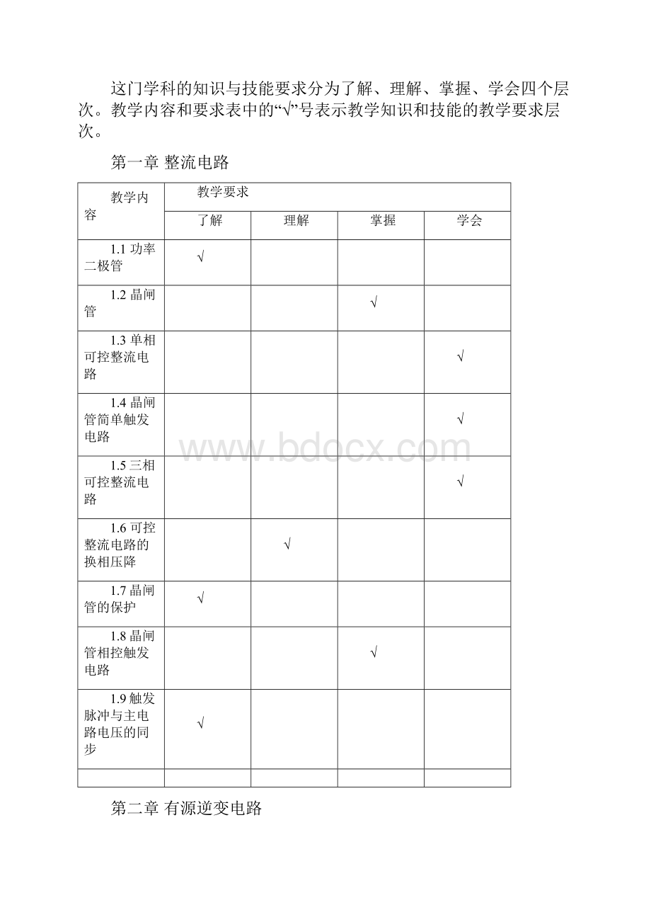 《电力电子技术》课程标准完整版资料.docx_第3页