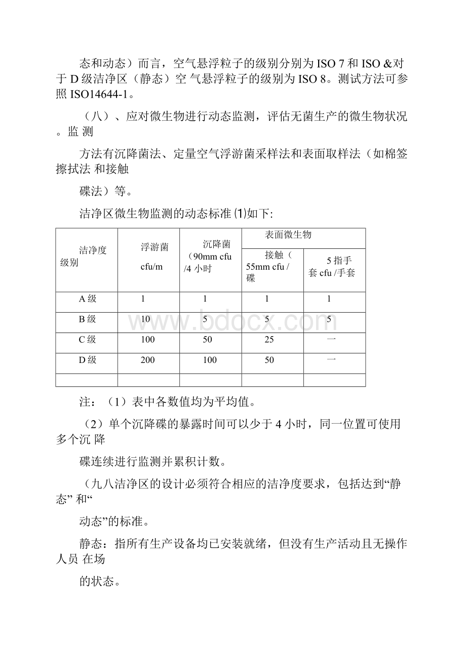 药包材生产各工序洁净度要求.docx_第3页