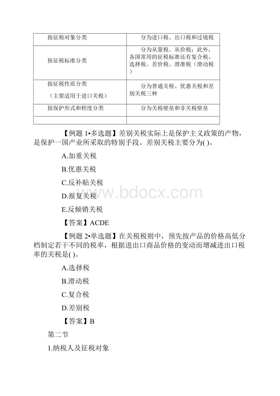 税法1关税知识点汇总.docx_第2页