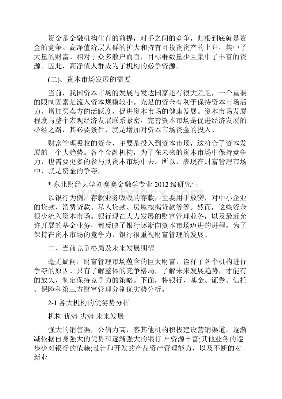 财富管理市场竞争格局分析及如何提高竞争力.docx_第2页