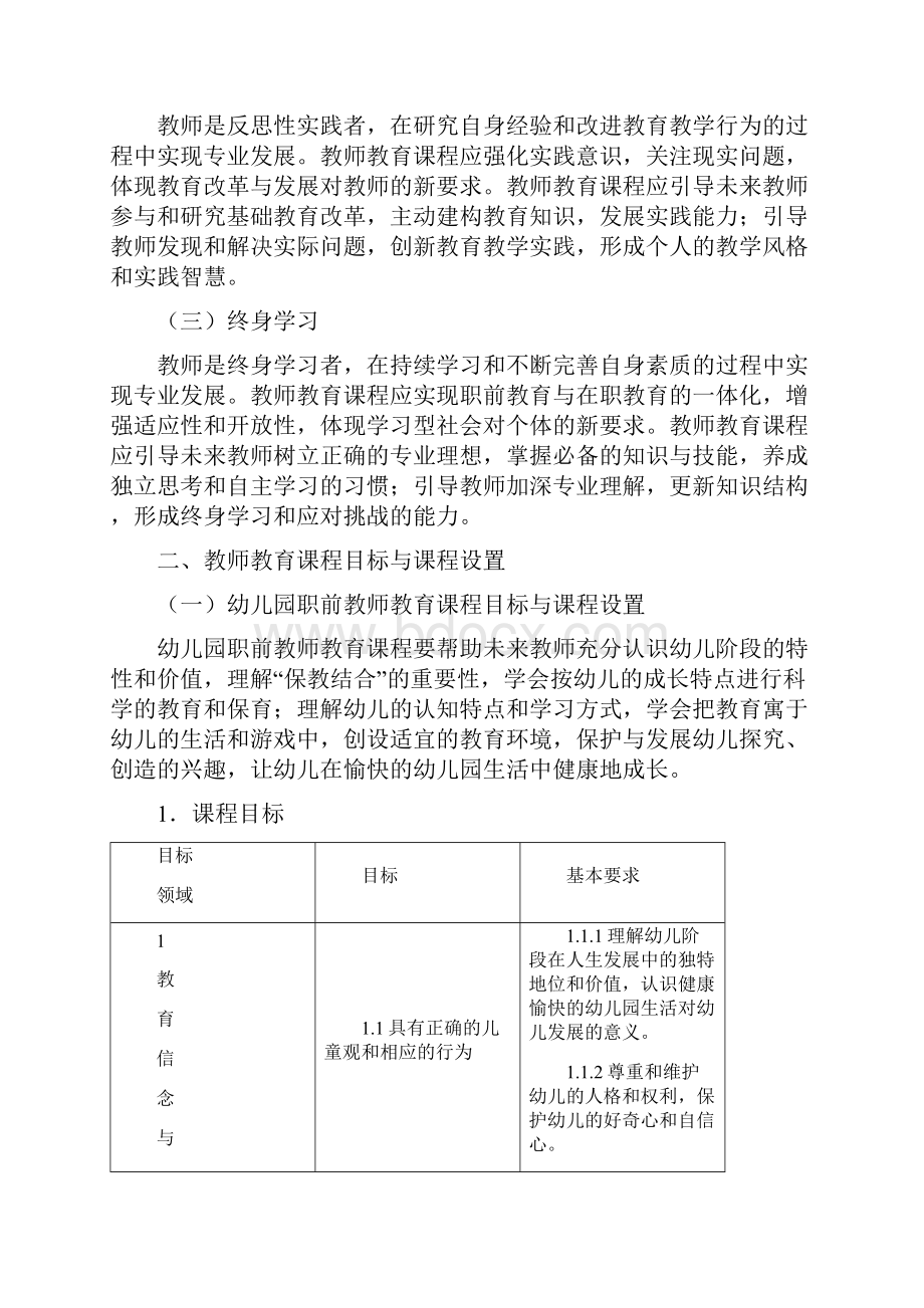 教师教育课程标准.docx_第2页