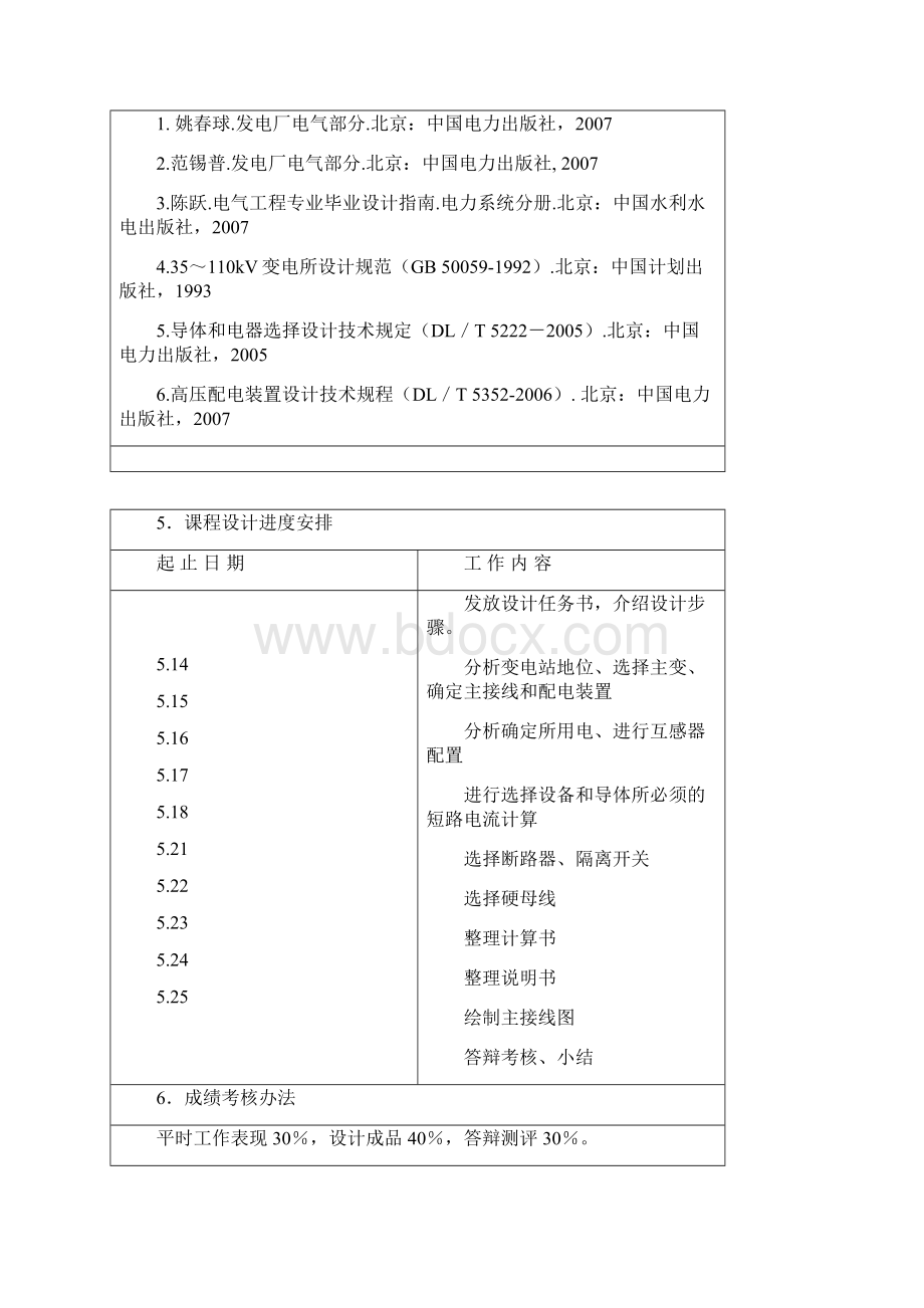 发电厂电气部分课程设计说明书某工程学院.docx_第2页