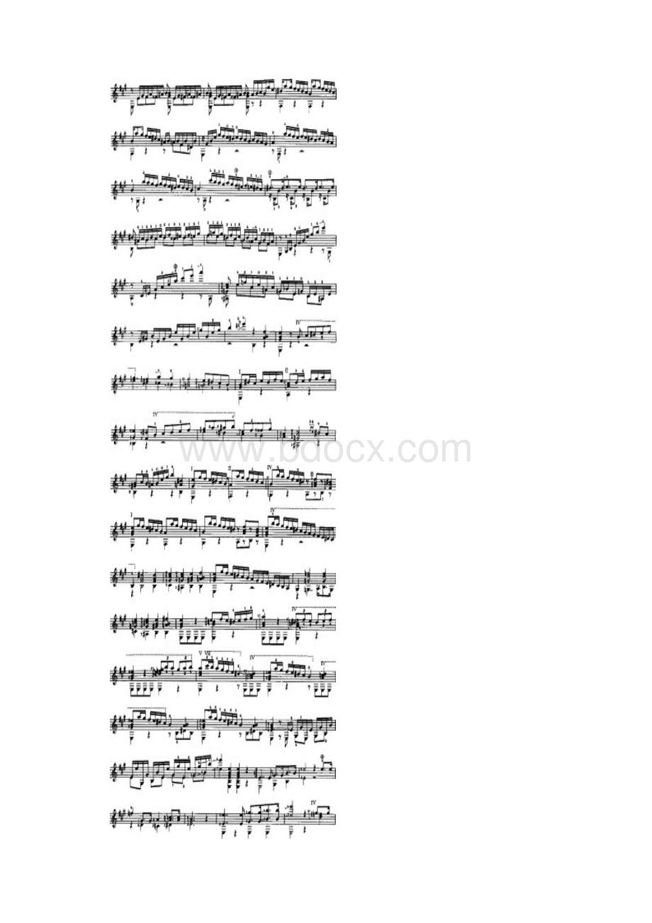 英雄大奏鸣曲Op150Gran Sonate Eroica朱利亚尼Mauro Giuliani古典吉他谱.docx_第3页