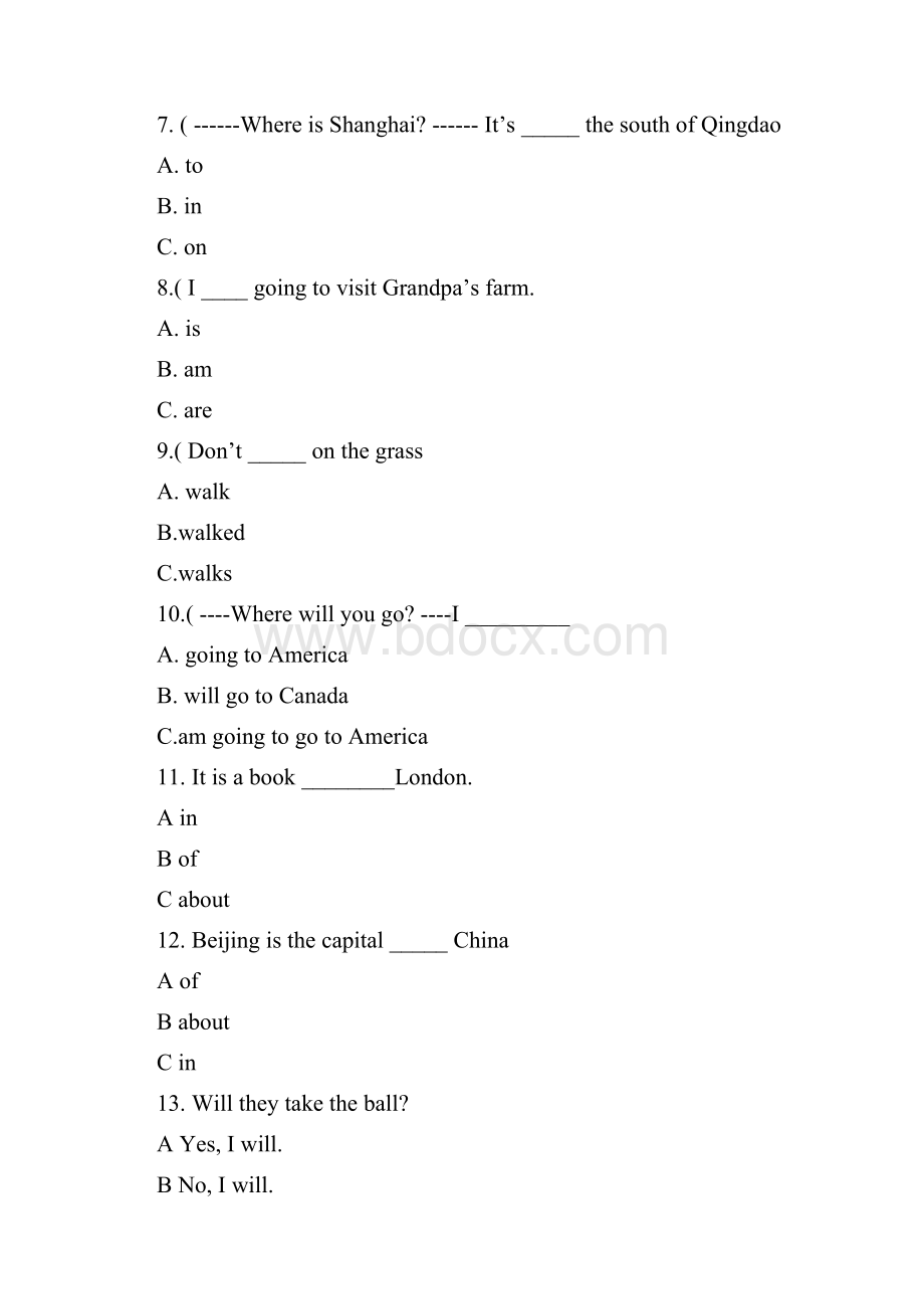 外研版三起小学英语四年级下册期末考试复习精.docx_第2页