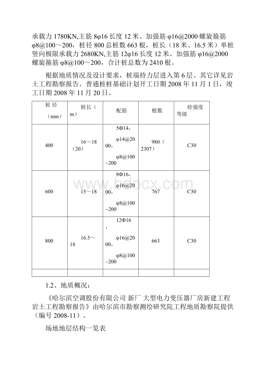 厂房修改后桩基础施工方案.docx_第2页