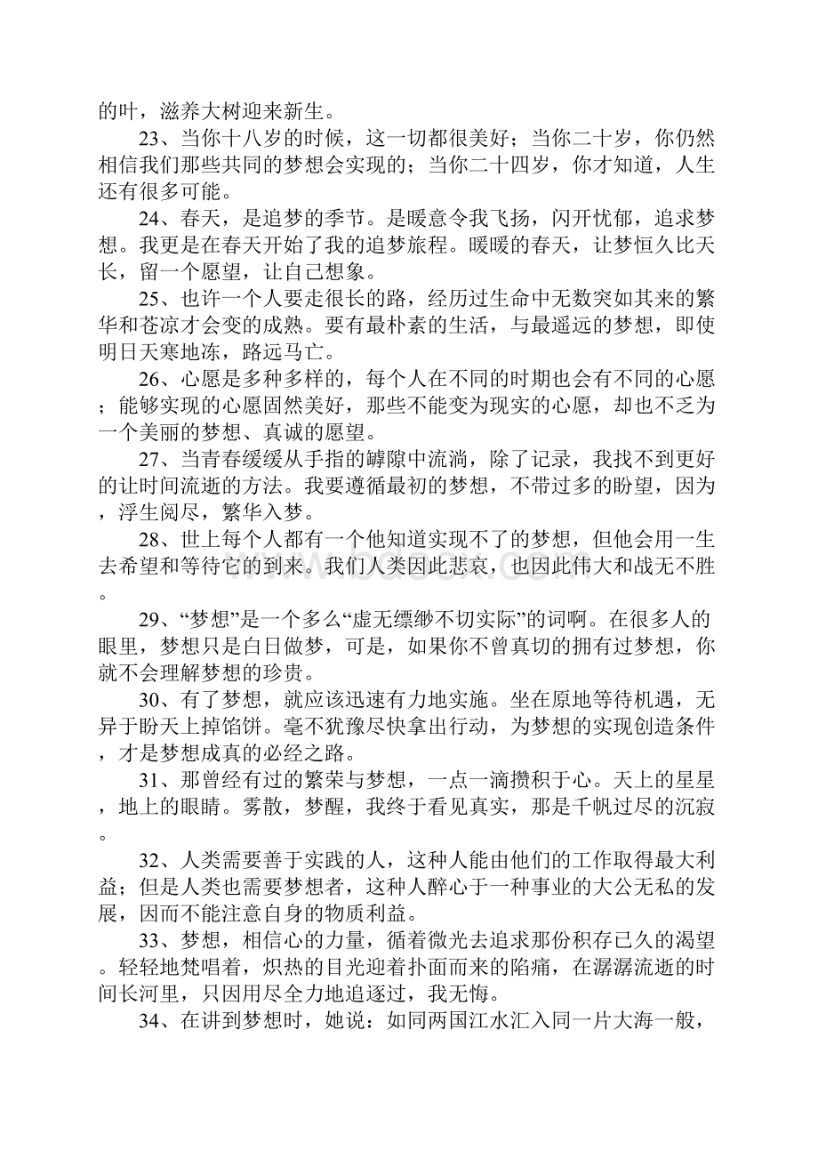 关于梦想的人生格言.docx_第3页