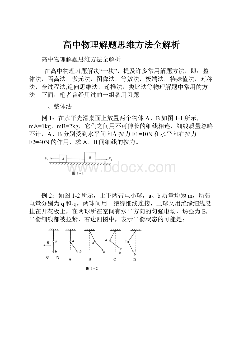 高中物理解题思维方法全解析.docx_第1页