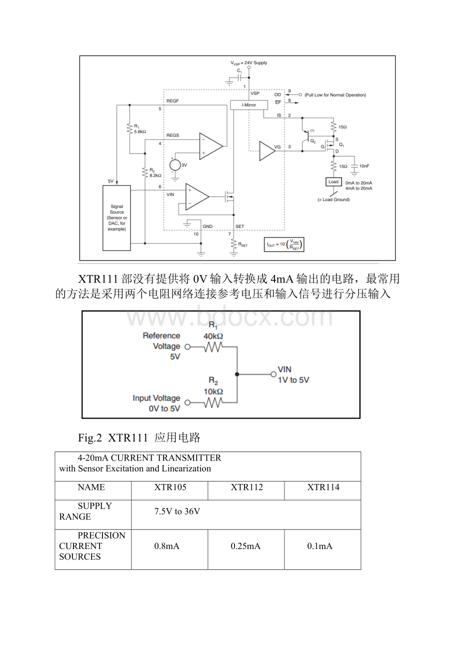 420mA电流环电压电流转换芯片方案比较.docx_第3页