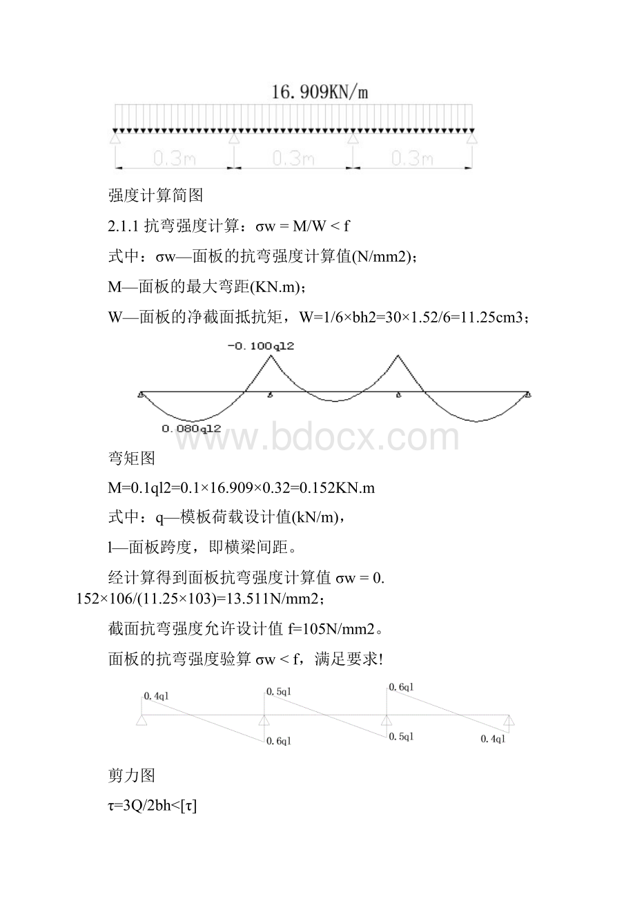 现浇梁满堂支架设计计算精品.docx_第2页