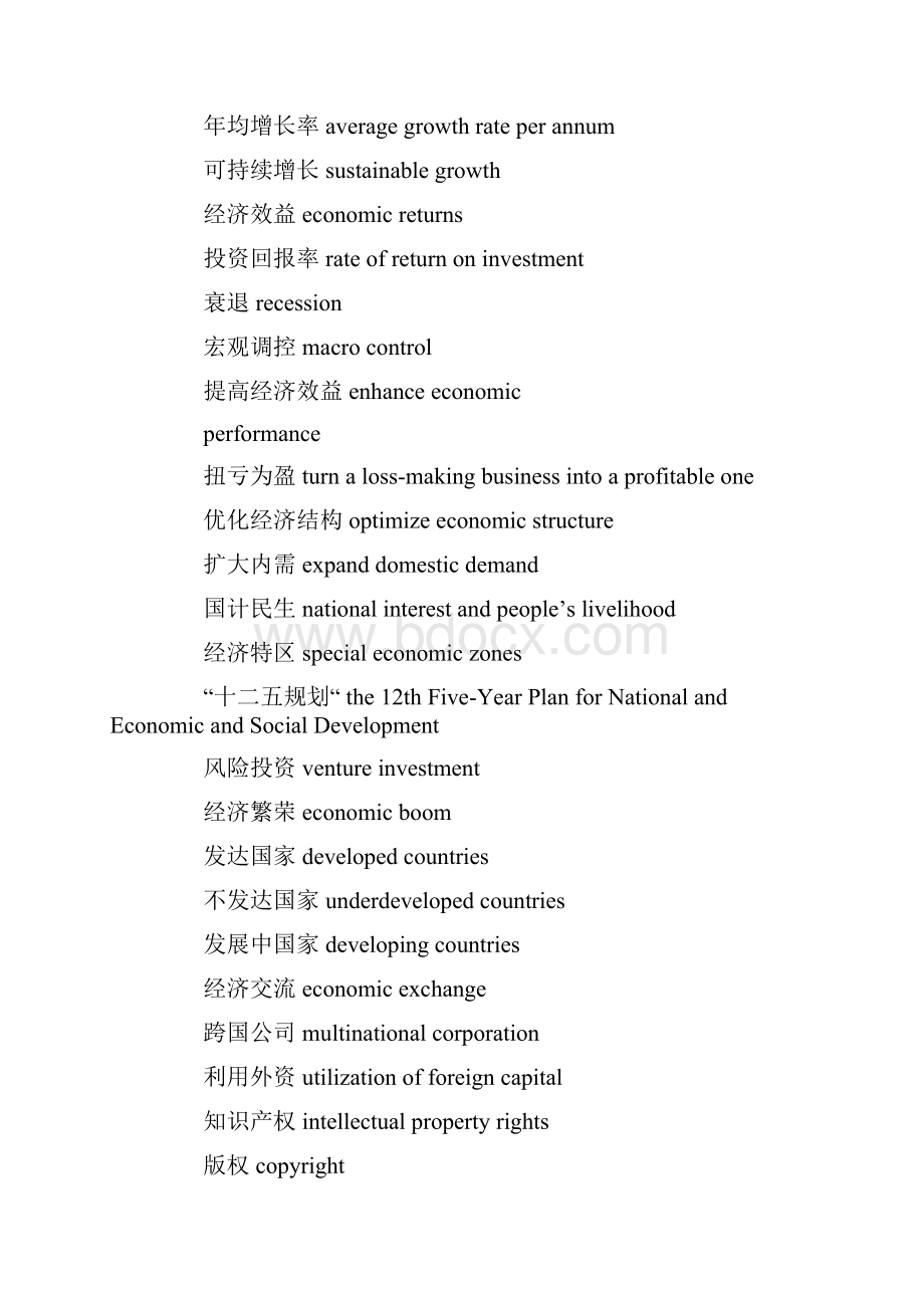 大学英语六级翻译高频词汇.docx_第2页