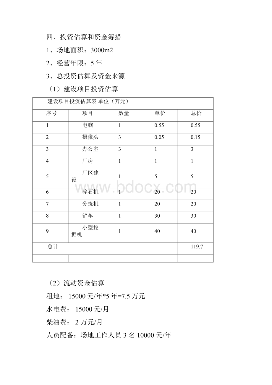 石料厂项目可研报告.docx_第2页