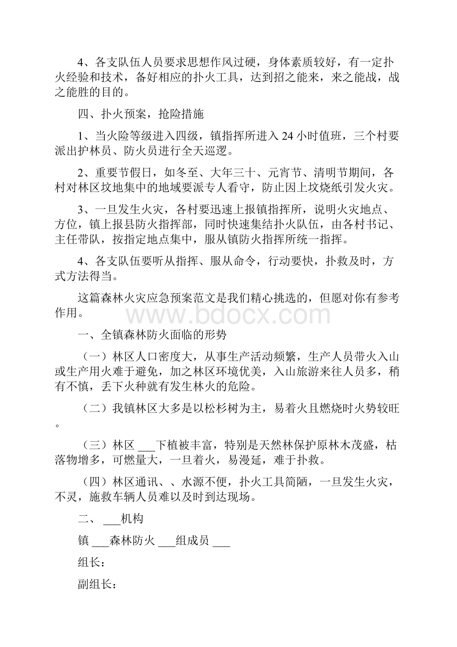 森林火灾应急预案共3篇.docx_第2页