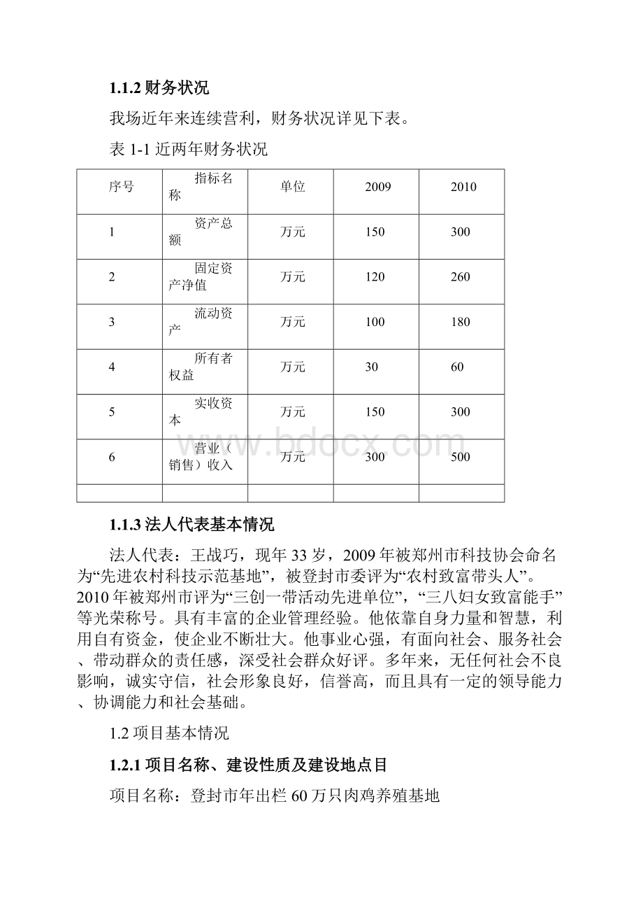 登封年出栏60万只肉鸡养殖基地项目可行性研究报告.docx_第2页