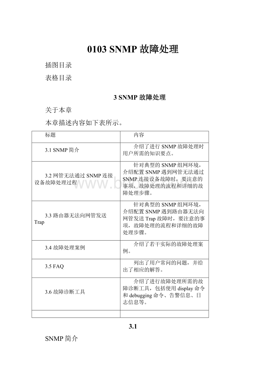 0103 SNMP故障处理.docx