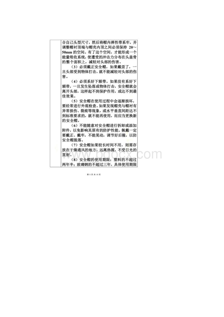 劳动防护用品安全知识培训记录.docx_第3页