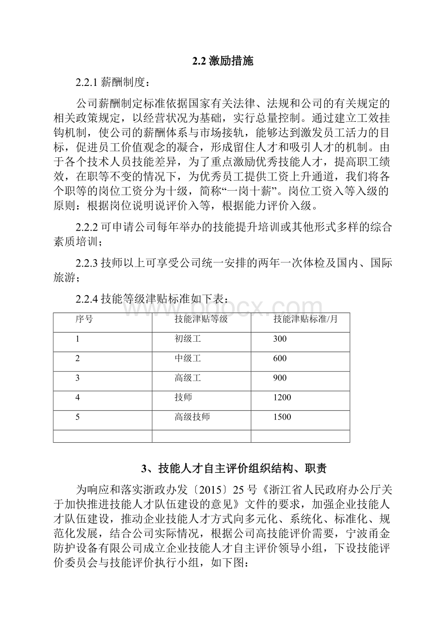 装配钳工甬金人防技能人才自主评价实施方案.docx_第2页