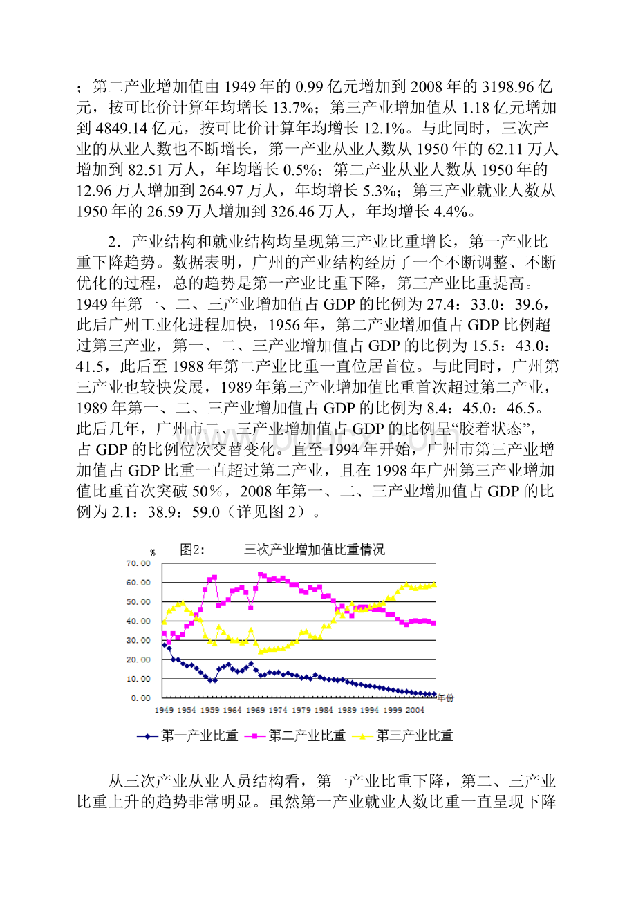 经济增长与就业增长的关系实证分析.docx_第2页