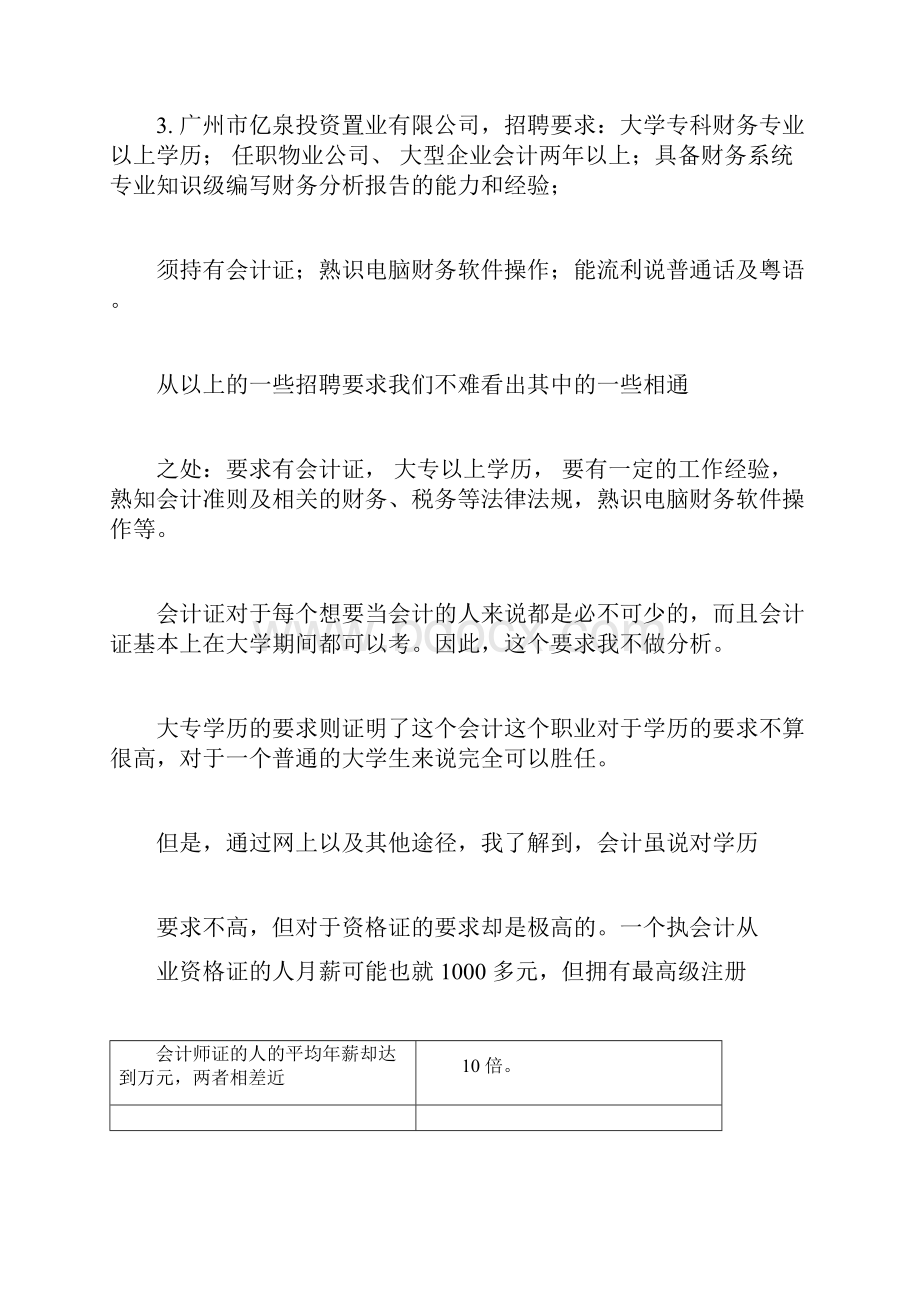 会计职业分析报告.docx_第3页