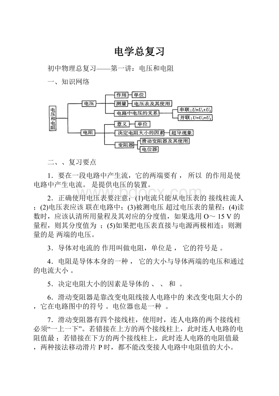 电学总复习.docx_第1页