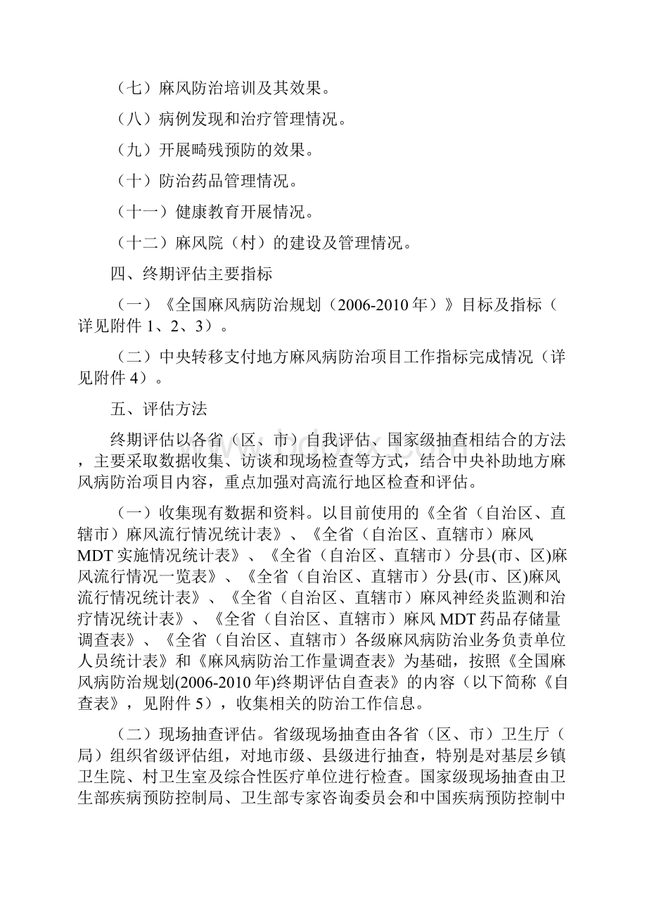 《全国麻风病防治规划终期评估方案》.docx_第2页