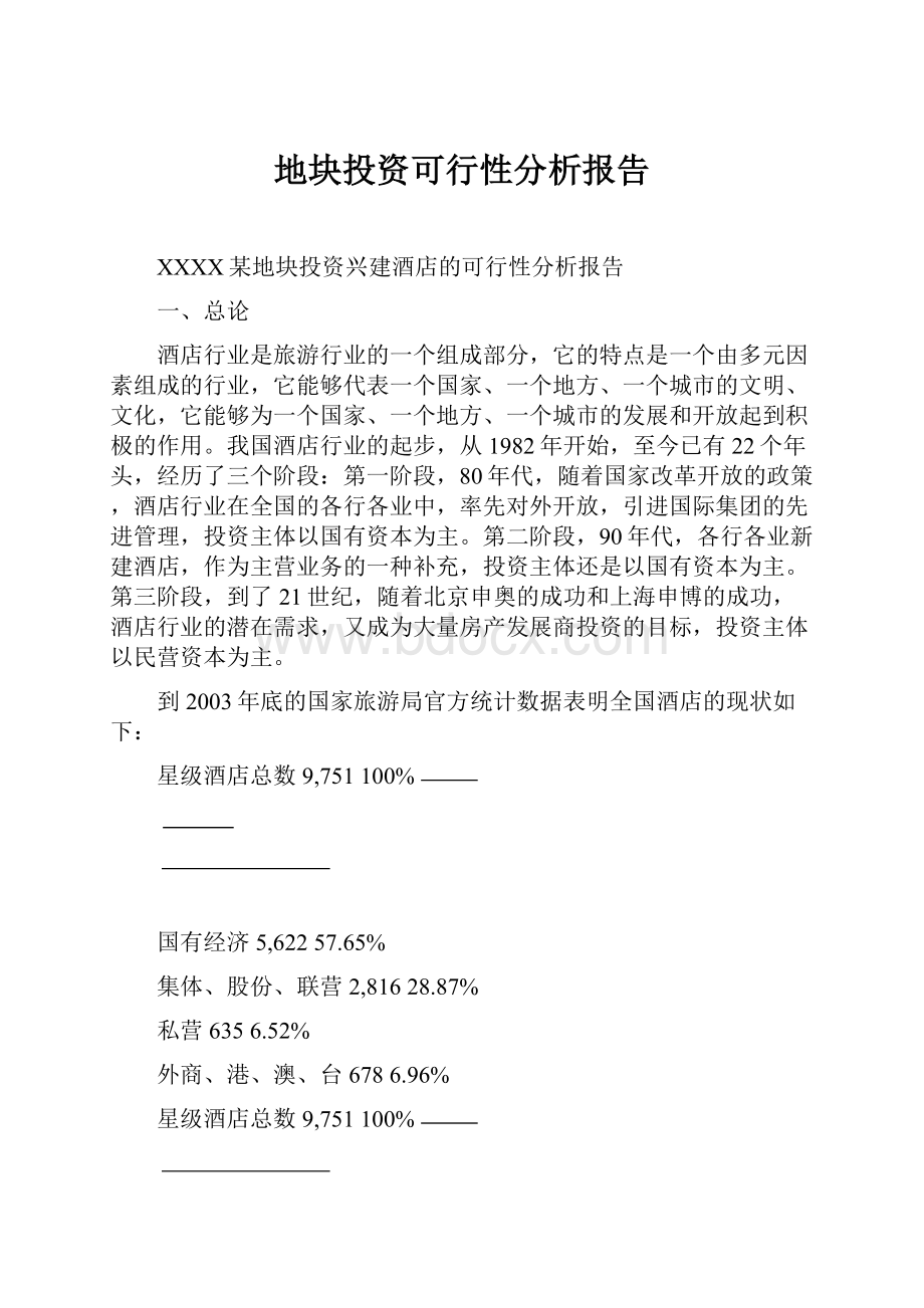 地块投资可行性分析报告.docx