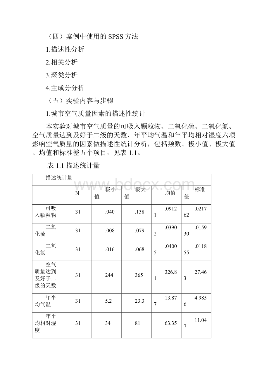 SPSS的综合运用以我国城市空气高质量分析报告为例.docx_第2页