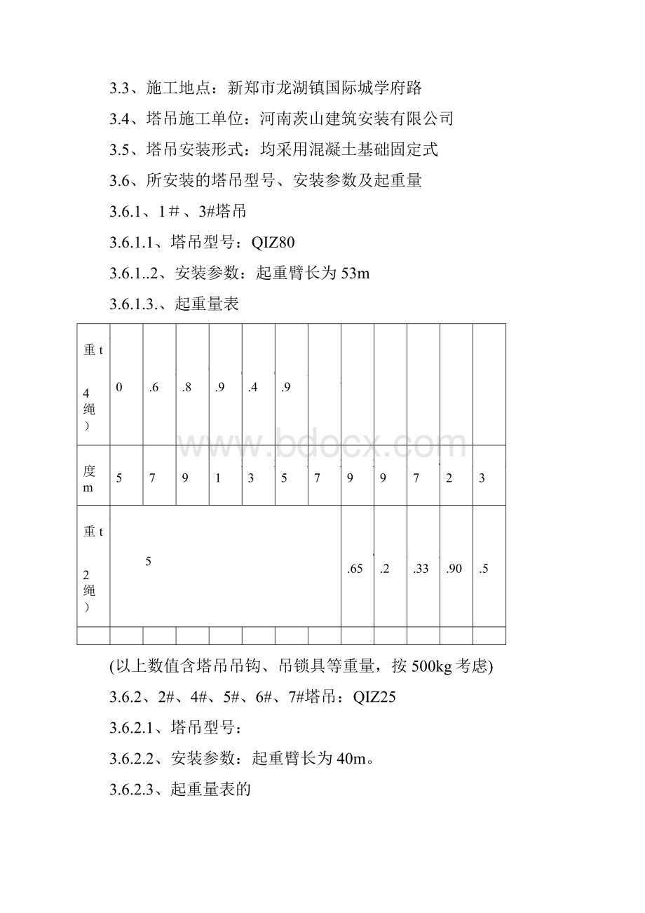 美景四期塔吊施工及群塔作业方案.docx_第3页