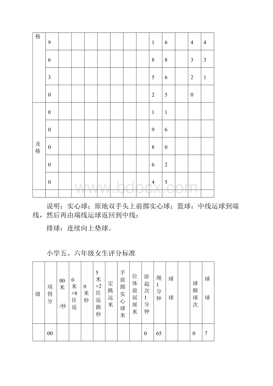 小学生体育达标评分标准1.docx_第2页