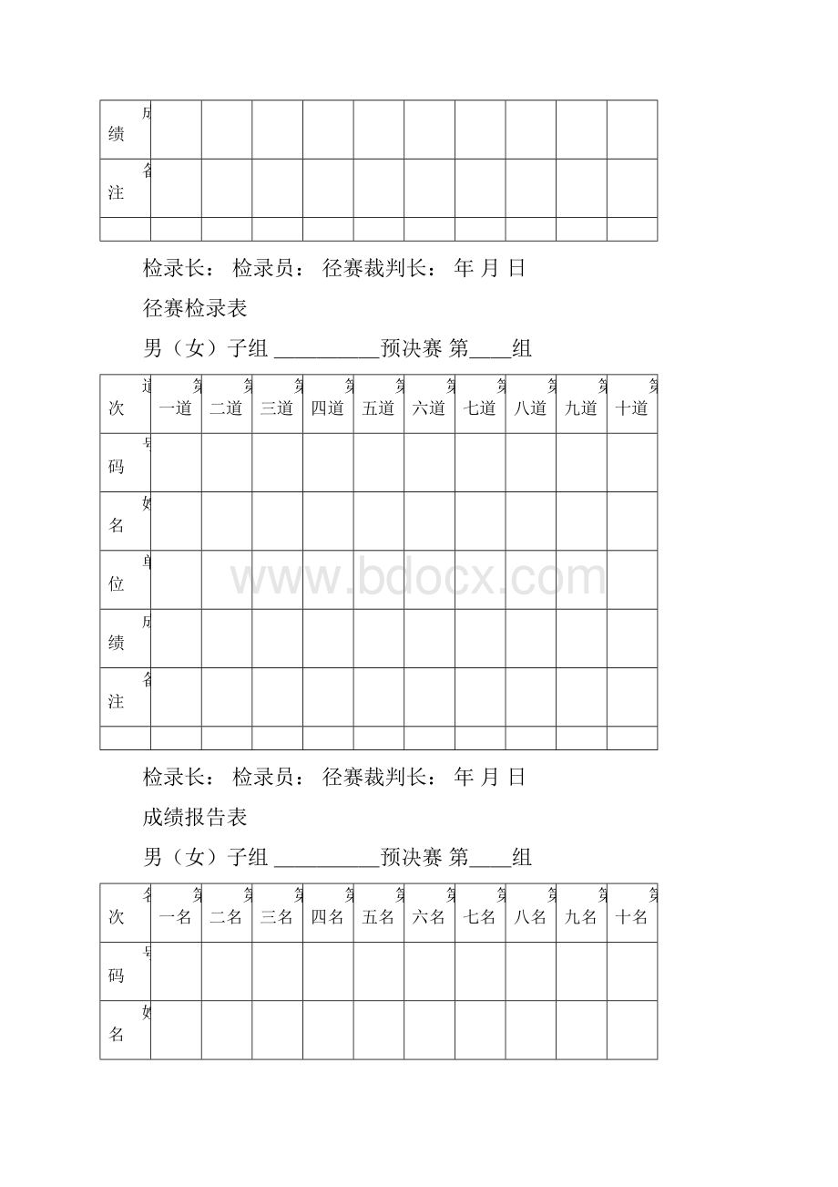 运动会记录表格样本.docx_第2页