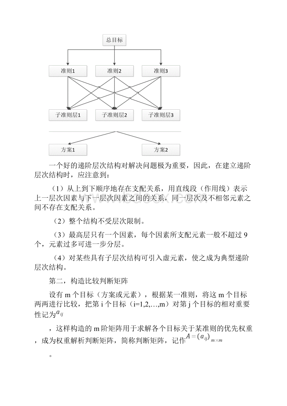 AHP模糊综合评价方法的理论基础.docx_第2页