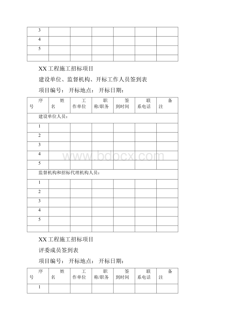 全套开标评标表格精编版.docx_第2页